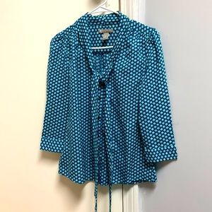 Banana republic blouse size xS rarely used 100% polyester